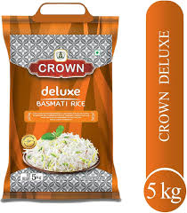 Crown Deluxe Basmati Rice 5kg